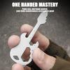 12 In 1 Multifunctional Keychain Creative Guitar Opener Portable Multitool Gadgets Wedding Gifts for Guests Screwdriver Necklace