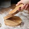 Solid Wood Dough Press Tool Quick Easy Dumpling Skin Presser Home Dumpling Wrapper Skin Making Mold Kitchen Pastry Baking Tools