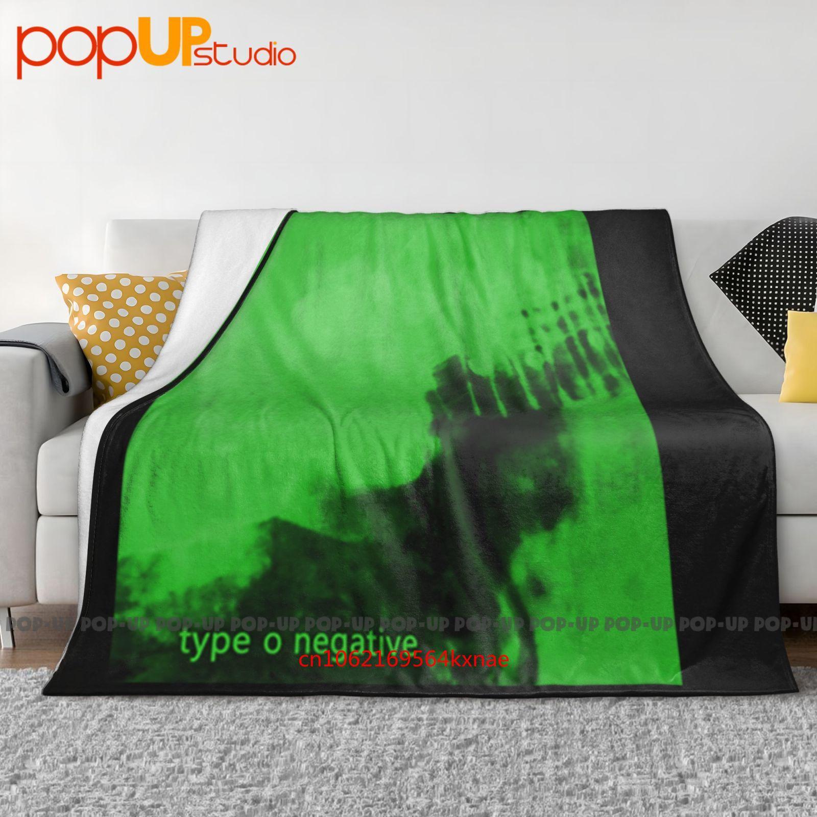 Type O Negative Сверхмягкое одеяло-квилт Зимнее покрывало для дивана Покрывала для кровати 30x40in