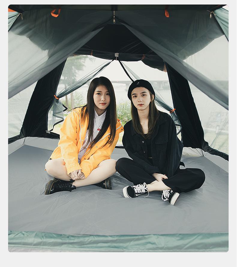 3-4 Person Rainproof Automatic Camping Tent for Beach and Outdoor Use