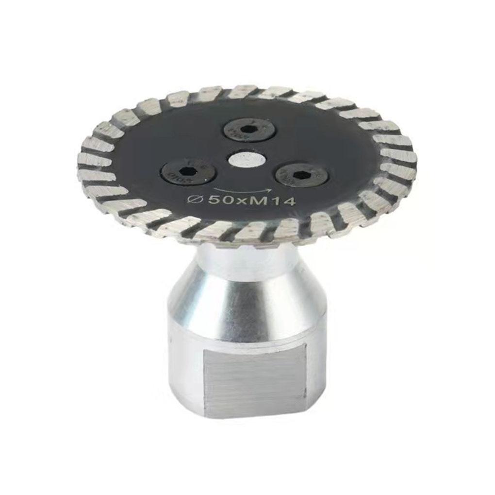 50mm M14 Ceramic Cutting Disc Detachable Flange Saw Blade for Granite Marble Ceramic Tiles Steel Mini Carving Grinding Wheel