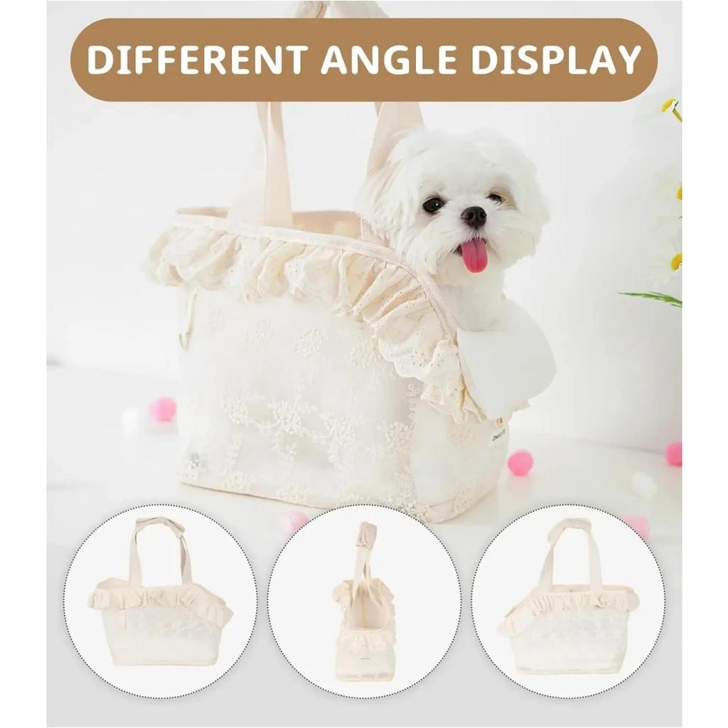 Transporter dla małych psów, królika, kota z dużymi kieszeniami, bawełniana torba, miękki transporter dla psa, składany podróżny transporter dla szczeniaka