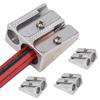 4/8/12pcs Manual Pencil Sharpener Metal DualHole Cosmetic Pencil Sharpener Anti-Break Lead Sharpener Homeschool Sharpeners