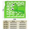 Hoppers Tom Lizard Funny Weirdcore Animals Knitted Blanket Fleece Lightweight Thin Throw Blanket for Bed Bed Rug