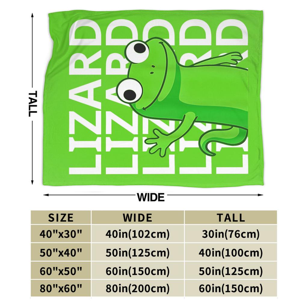 Hoppers Tom Lizard Funny Weirdcore Animals Knitted Blanket Fleece Lightweight Thin Throw Blanket for Bed Bed Rug