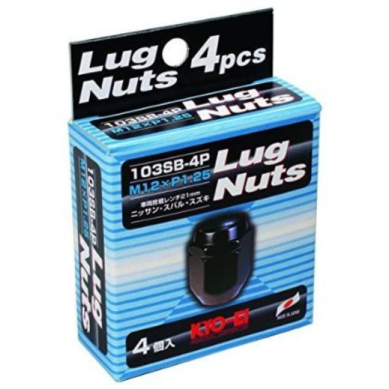 Wheel Lug Nuts X 21HEX KYO-EI (Kyoei Sangyo) Nuts, [M12 P1.25] [Bag Type] 103SB-4P