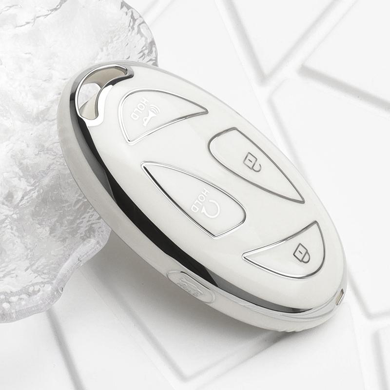 Tpu Car Key Case Cover For Hyundai Tucson Kona Ev Grandeur Gn7 Ioniq 6 Santa Fe Mx5 Sonata Key Shell Keychain Car Accessories
