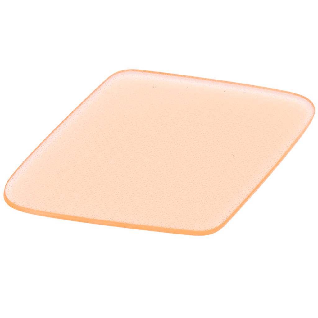 Nano Glass Foot File Grinder Dead Skin Foot Callus Remover Pedicure Tool (Rhombus)Orange