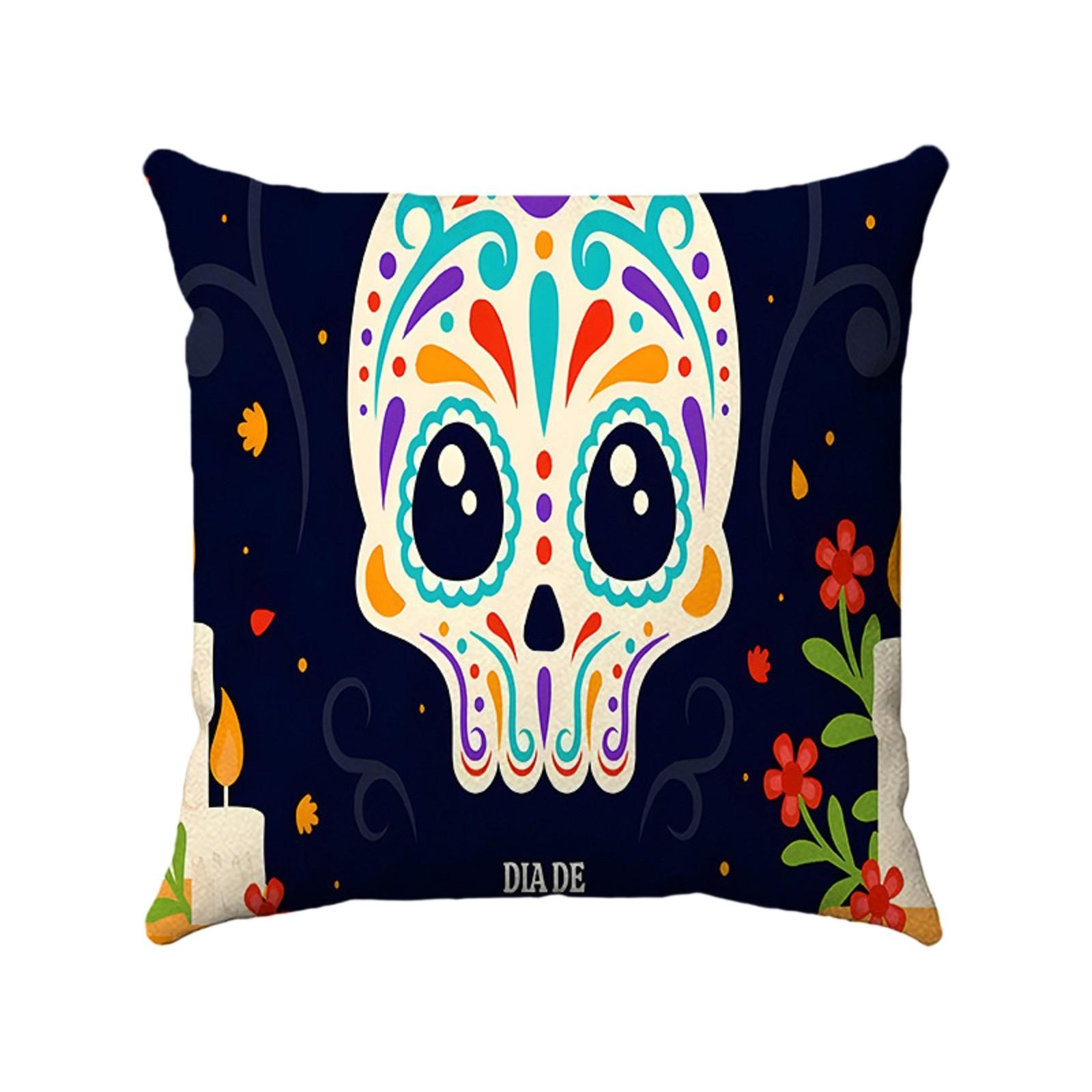 

Украшение для Хэллоуина, Фестиваль, Гостиная, Диван, Подушка, Наволочка, Офисы, Поясничная подушка, Наволочка (исключая ядро) One Size