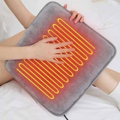 Portable Heated Seat Pad Powered by USB for Car Seats Office Chairs and Home Use with Adjustable Heat Settings for Winter