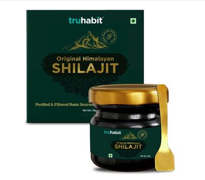 TruHabit Original Himalaya-Shilajit für Mann/Frau (20 g), Shilajit Originalharz