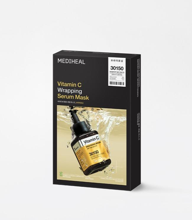 Vitamin C Wrapping Serum Mask [Brightening] 10 Sheets