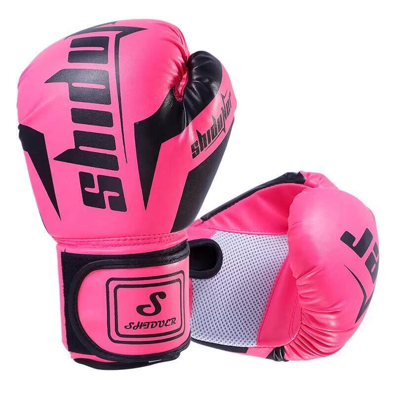 

Jun Ding Ying 8oz Fluorescent Pink Boxing Gloves