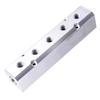 Pneumatic Distribution Strip Aluminum Thread 2X1/2 5X1/4 Inch Installation