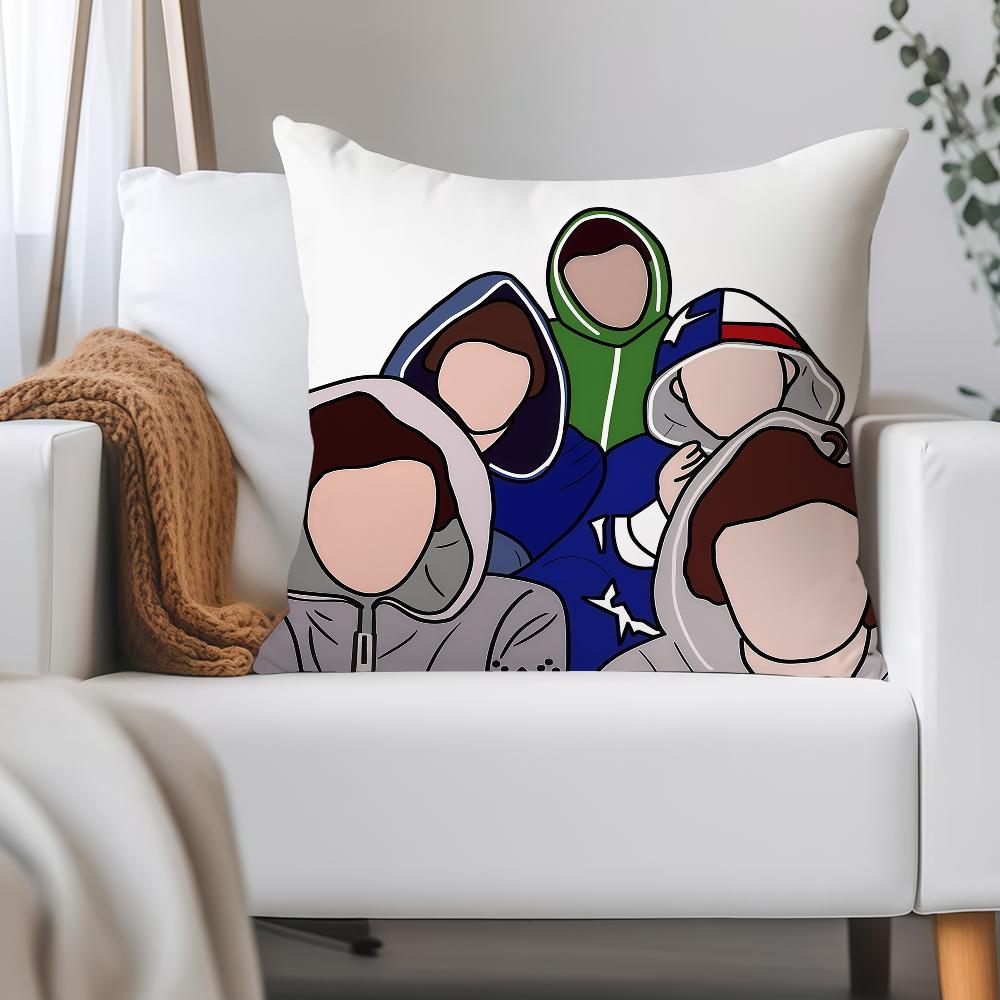 Rock O-one D-direction Pillow Case Applicable Space For Guest Rooms Interiors Cars Office House Decoration