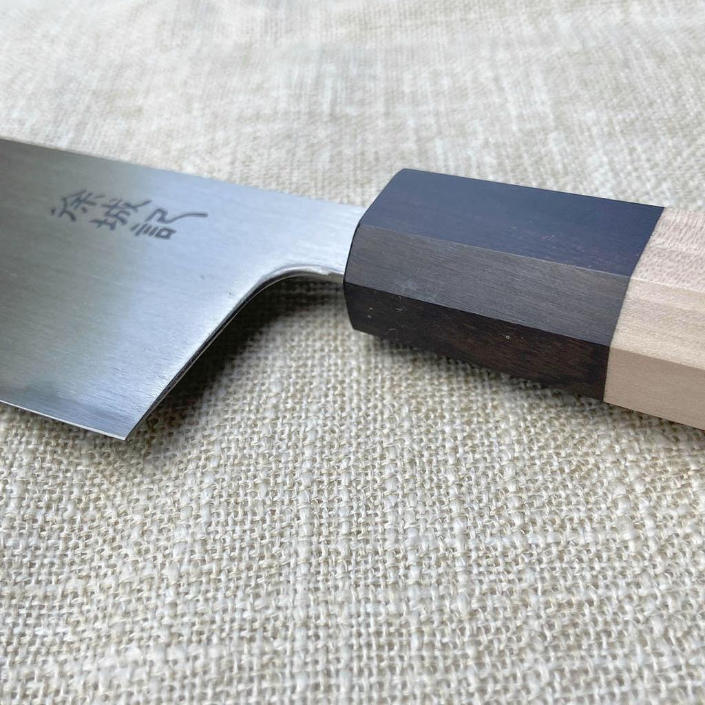 6.7 Inch Nakiri Knife T12A High-carbon Steel Core Sanmai-gawari Blade Chef Slicing Cleaver Meat Handmade Forged Kitchen Knife