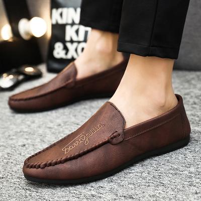 Shoes Business Fashion Soft Surface Breathable British Style Loafers Peas Shoes Thick-soled