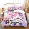 3D Printed Muse Dash Game Bedding Set for Boys Girls Duvet Cover Pillowcase Twin Queen King Full Single Double Sizes