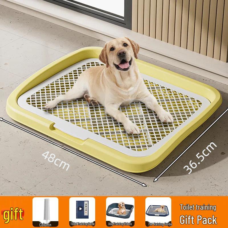 Anti-Step Dog Litter Box for All Breeds - Fixed Point Pet Urinal & Easy Clean