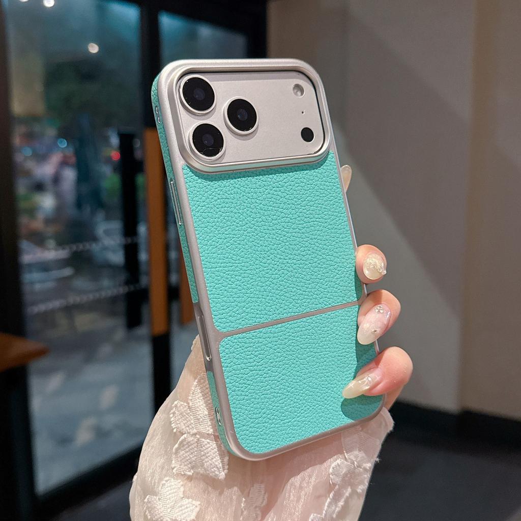 Plain Leather Lychee Pattern Is Suitable for Apple 11promax Mobile Phone Case iPhone11 Simple 11 All-inclusive 11 Advanced Business