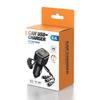 3 In 1 Spring Fast Charging Cable K4 Car Charger, with Bluetooth Pd Dual Usb Car Charger Multi-function Car Charging Head