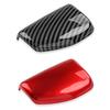 LHD/RHD For Hyundai Elantra CN7 N 2020-2026 Red Carbon Fiber Style Gear Shift Knob Cover Trim Cover Trim Car Interior Parts