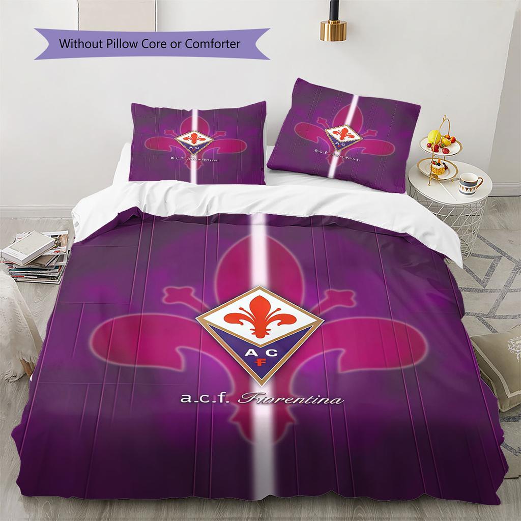 ACF Fiorentina Bedding Quilt Set Quilt Cover Pillowcase Home Decoration Birthday Gift (1 * Duvet Cover + 2 * Pillowcase, Without Core)