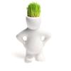  Bonsai Head Grass Hair  Ceramic Plant Garden,Tree  Doll  Grass Pot