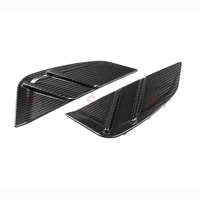 BMW M3 G80, M4 G82/G83 Dry Carbon Fiber Fender Vents - Replacement Side Scoops for Exterior Modification