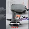 Grinding Wall Putty Polisher Machine Drywall Sander with Dust Clooect Bag and LED Light Portable Wall Polishing Machine 360°LED strip 1250W