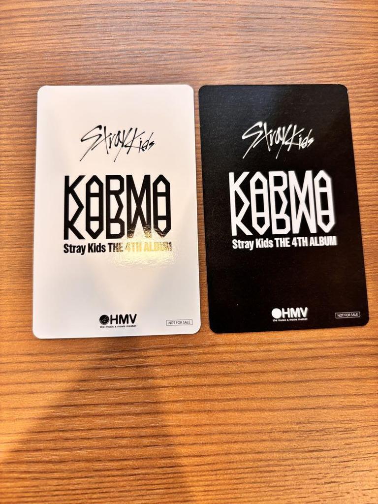 [USED] straykids KARMA HMV Rakidro A B Reno 2 discs