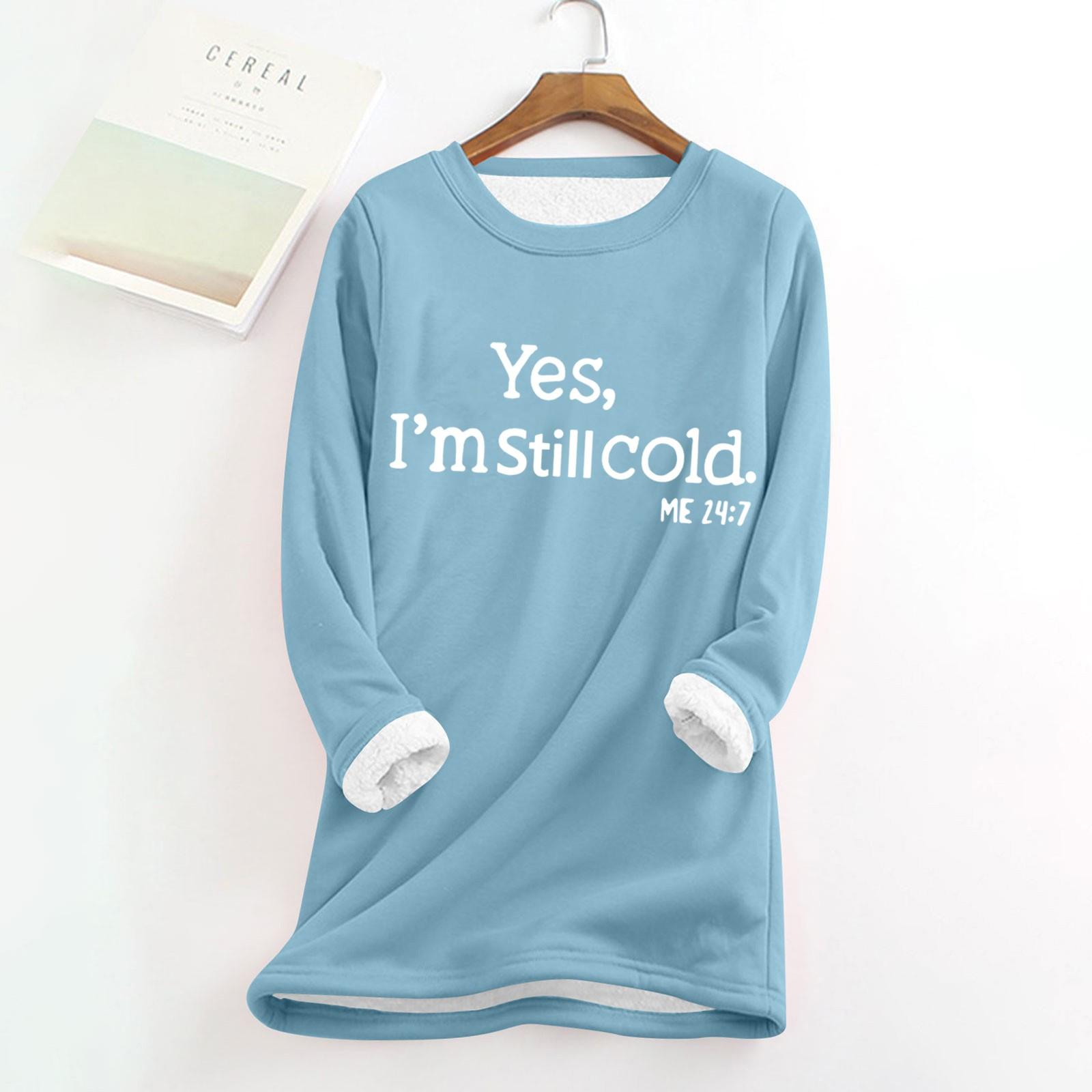 

Жіноча та зимова сорочка великого розміру з принтом із потовщеної вовни і теплого приталеного низу M синій