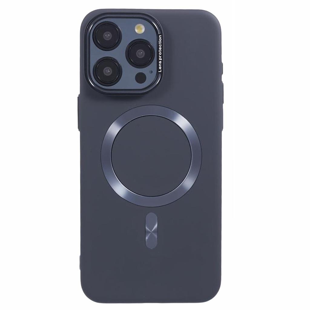 MMKK Series for iPhone 14 Pro Cell Phone Case Rubberized Magnetic PC Cover Compatible with Magsafe