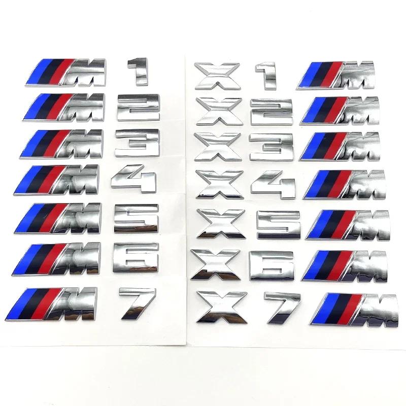 For BMW New 2025 Competition Edition 3D Rear Trunk Emblem Badge Sticker for BMW M1 M2 M3 M4 M5 M6 M7 X3M X4M X5m X6m Car Trunk S