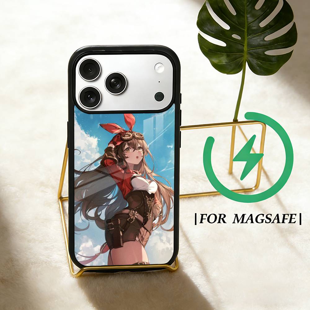

A-Amber wallpaper Phone Case For iPhone 17,16,15,14,13,12,Plus,Pro,Max For Magsafe Magnetic Wireless Charge iPhone12
