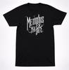T-Shirt con Logo Script Memphis May Fire MMF Banda Metalcore Emo Rock
