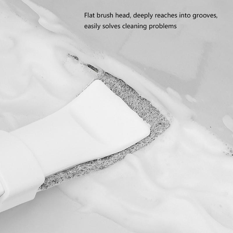 Precise Cleaning Brush Crevices Cleaner Scouring Pad Small Dirt Remover Tool For Corner Grout &Hard To Reach Area