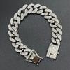 Collier cubain pour animaux de compagnie avec strass pour chiens, 18 pouces