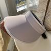Upf50 Sun Hat Women'S Sun Protection Large Brim Sun Hat Empty Top Summer Cool Hat Uv Protection Face Protection