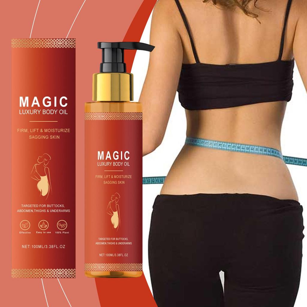 Firming Body Oil - Moisturize, Soften & Nourish Skin for Daily Massage Care