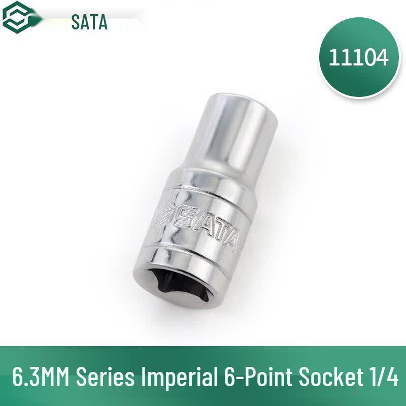SATA 1/4-inch Drive Imperial 6-Point Socket
