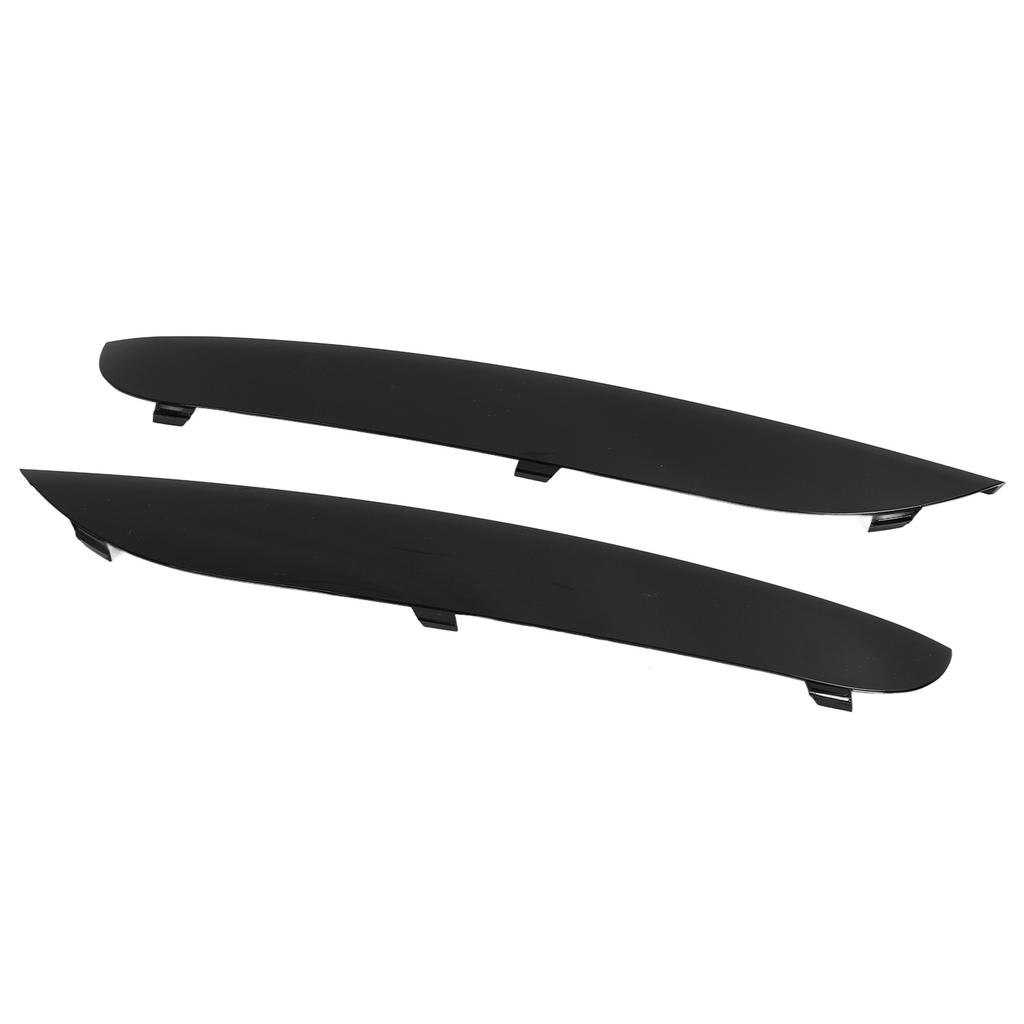 Front Bumper Grille Molding Trim 51118047727 Glossy Black Grill Moulding Trim Set for 7 Series F01 F02 F04 2008 To 2015