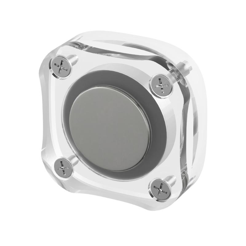 

Magnetic Case Acrylic Holder Storage Box Waterproof Clear Square Cover Easy Installation Tracking Device Case 1