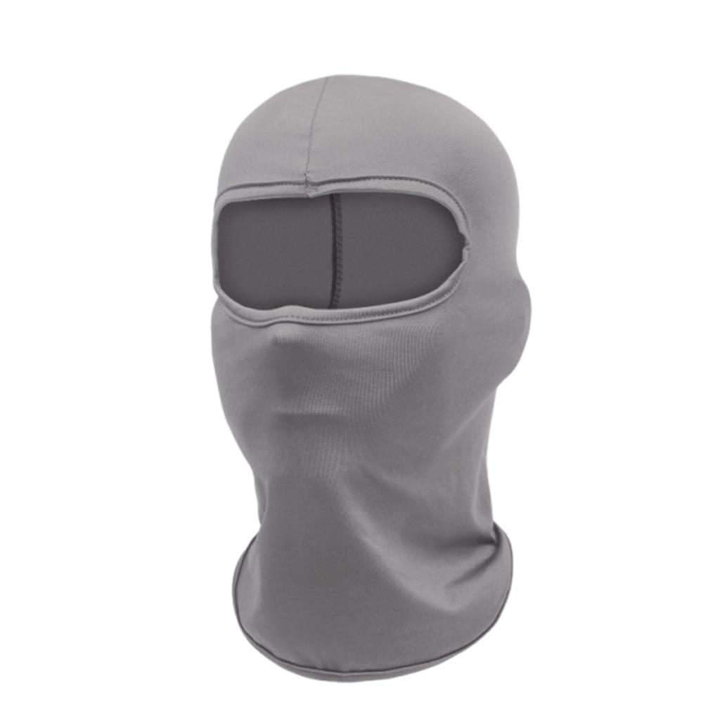 Maschera Balaclava Integrale Tessuto Leggero Traspirante Vestibilità Elastica per Attività Sportive all'Aperto Uomo Donna