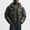Autumn Winter Men's Fashion Simple Cotton-Padded Coats Casual Zipper Hooded Down Cotton Jackets Solid Cold-Proof Warm Parkas