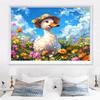 5d DIY Diamond Painting Cross Stitch Painted Animal Little Duck Diamond Embroidery Mosaic Full Round Drill Home Decor