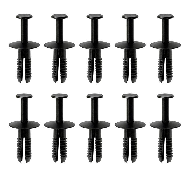 

Fits Mercedes, BMW 1/3/5 Series, Mini: Fender Liner Nylon Push Rivet Clip Fastener S035