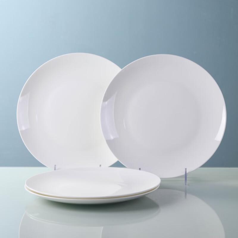 Elegant Underglaze Ceramic Dinner Plates
