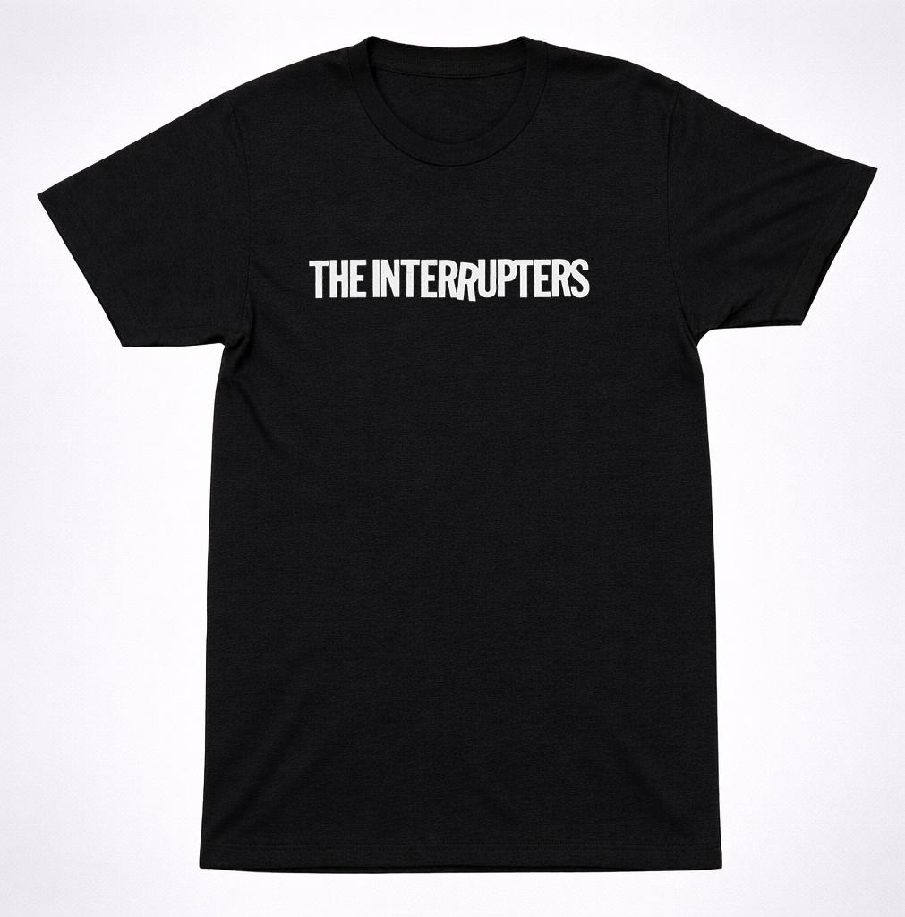The Interrupters Logo T-Shirt – Ska Punk Band Tee Black