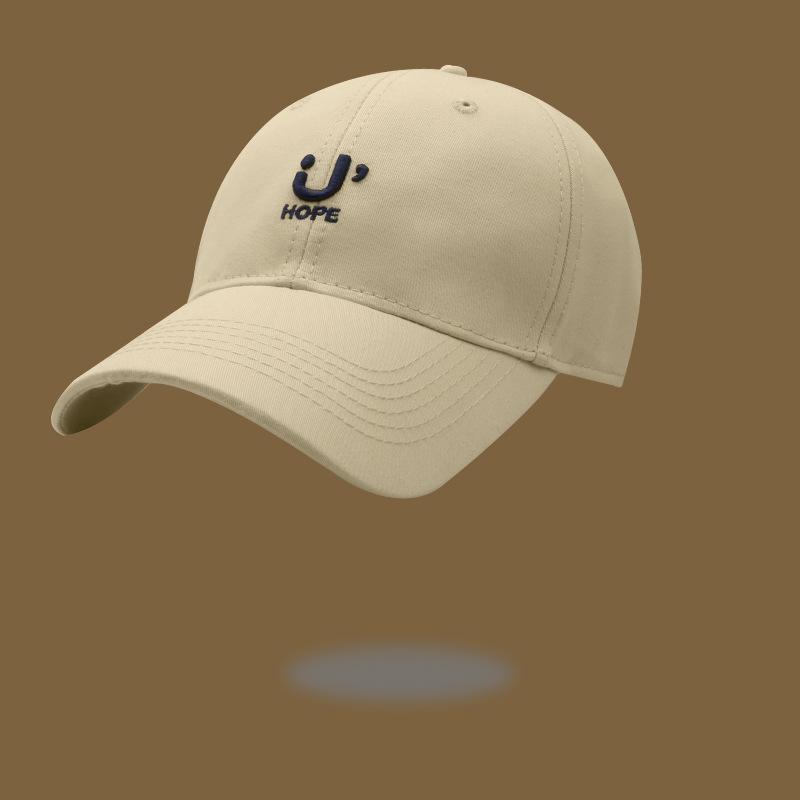Korean Version New Versatile Letter Embroidered Soft Top Baseball Hat for Women's Spring and Summer Casual Outdoor Sun Protection Baseball Cap